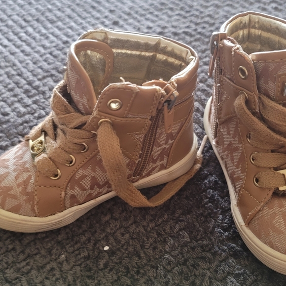 Michael Kors Toddler High Tops- EUC - Picture 4 of 8